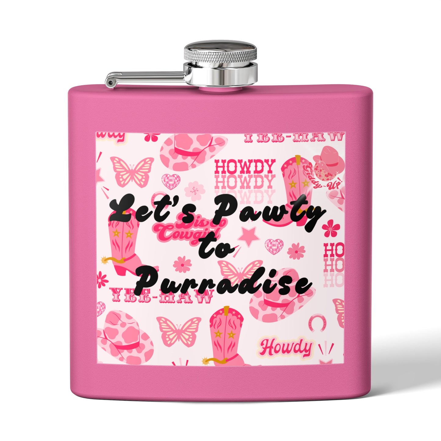 Stainless Steel Flask, 6oz