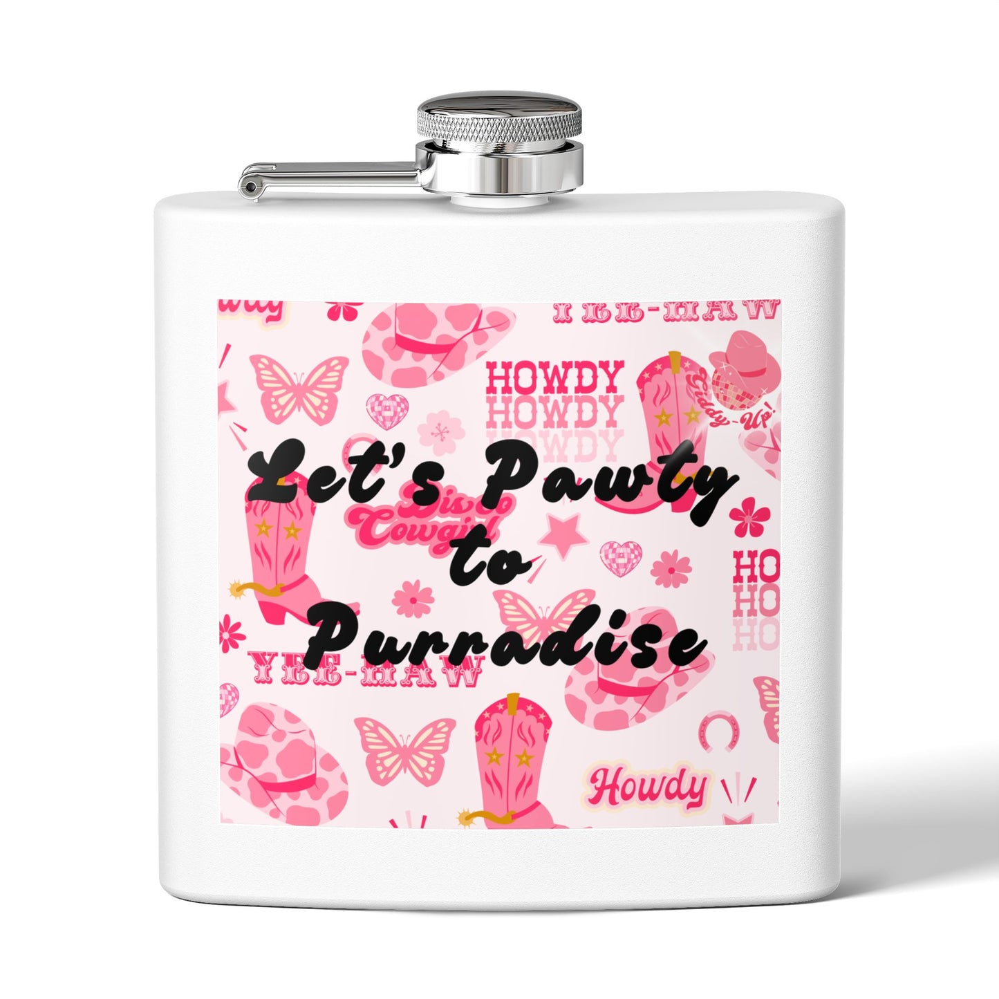 Stainless Steel Flask, 6oz