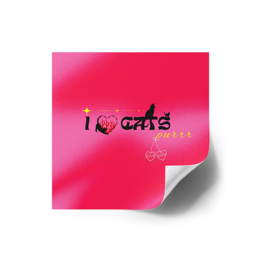 I ❤️ CATS STICKER