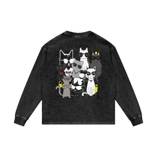 CATS CATS CATS LONG SLEEVE