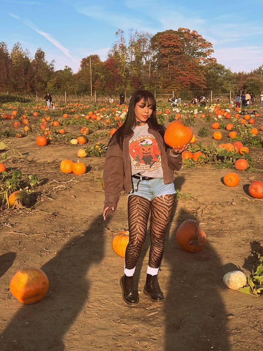 MEOWEEN GRAY SWEATER