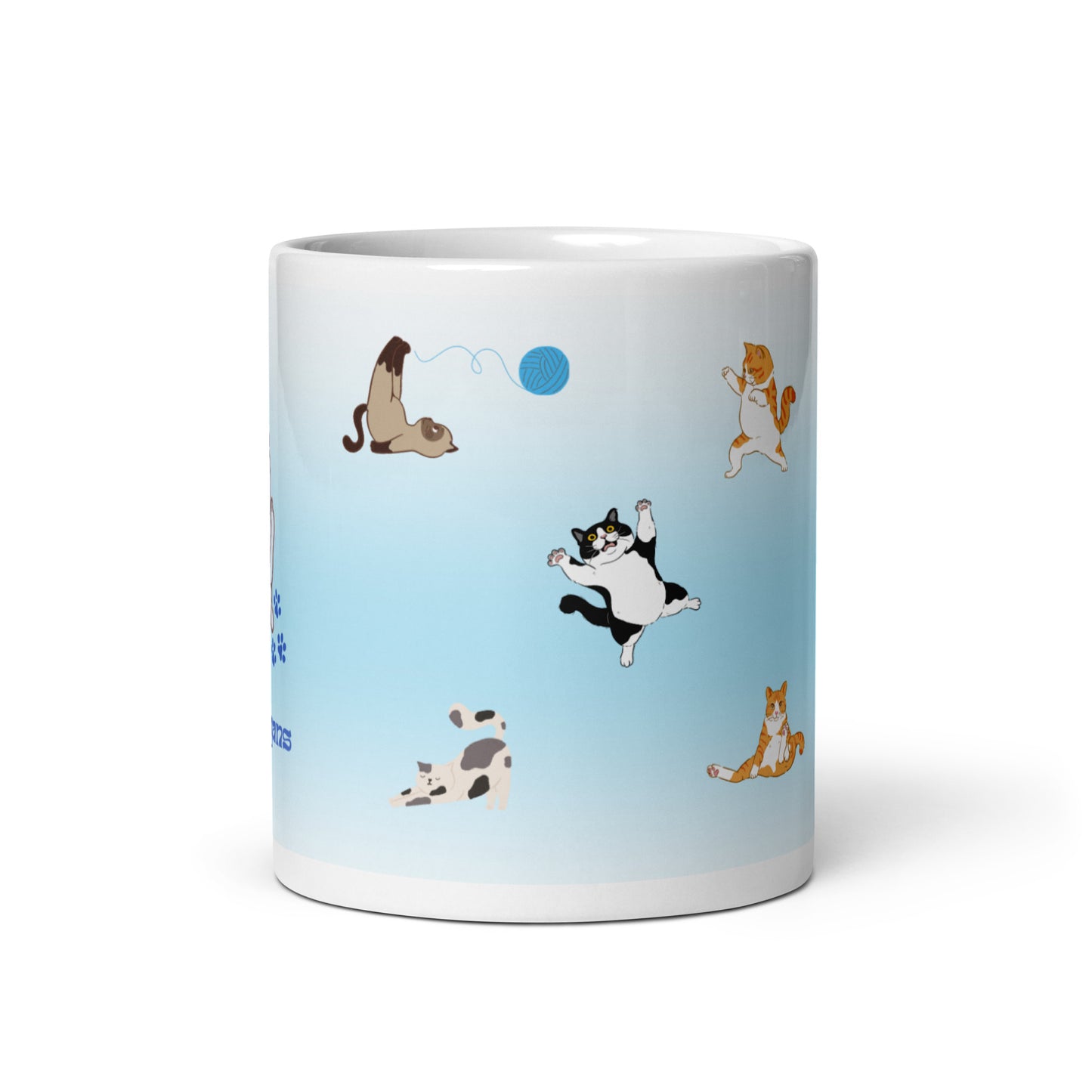 Blue Catnanigans Mug