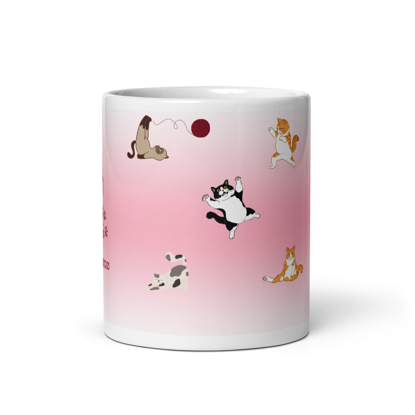 Pink Catnanigans Mug