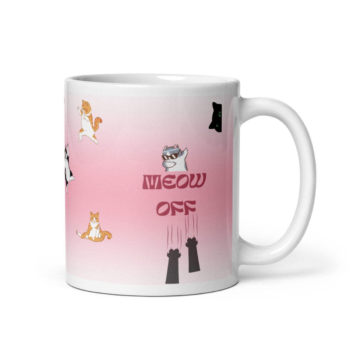 Pink Catnanigans Mug